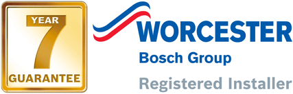 Worcester Bosch Group Registered Installer 7 Year Guarantee